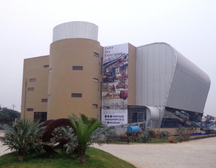 The Heritage Transport Museum is being built by the Heritage Transportation Trust, New Delhi to celebrate the evolution of Trasportation in India