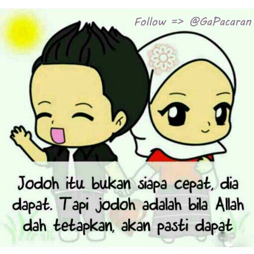 Lelaki baik untuk wanita yang baik pula, karena jodohmu adalah cerminan dirimu. Follow ~ @GaPacaran memulai hubungan yang halal, Insya Allah berkah