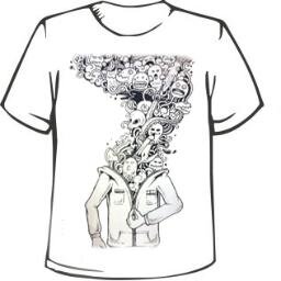 Doodle Art desain kaos.. bisa di lihat foto-fotonya! bisa desain sendiri...