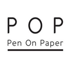 POP : Pen On Paper is the partnership of artists @millie_popovic and @lucy_kirk . A design duo producing high-end stationery and giftware. Made in England.