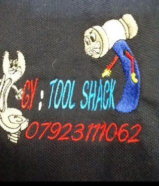 owner of Gy.Toolshack Grimsby, provider for printing and embroidery , workwear,leisurewear tools and much more.