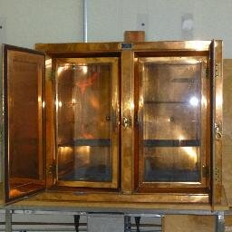 CAUTION: Do not look directly at the Brass Box