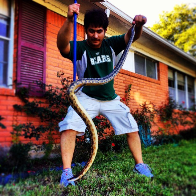 God, family, guitar, guns, bowhunting, snakes (herpetology), and wildlife biology.