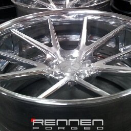 Rennen Forged manufactures custom forged wheels and rims.