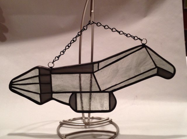 Stained Glass Pieces for the modern geek