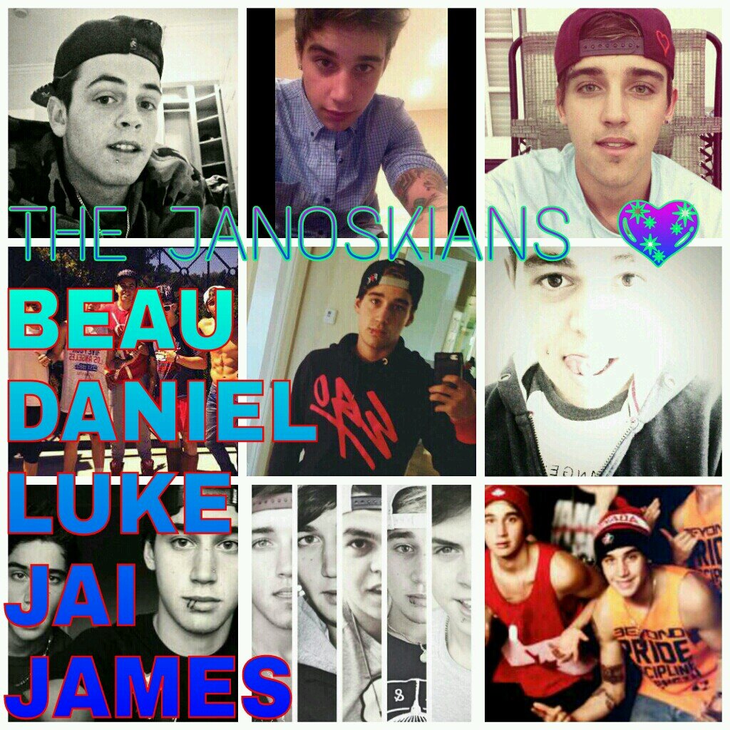 ❤god, family, janoskians, one direction ❤and JAMES followed me on 11/30/13 at 12:00 A,m❤