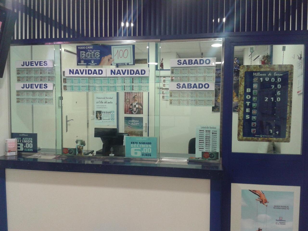Administración de Loterías Nº 4
c/ Sant Isidre, 6 
Gavà - Barcelona  (08850) 
España 
93 638 34 22