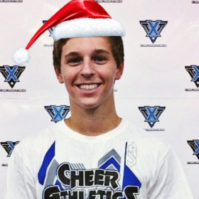 Just your average male cheerleader. God is good