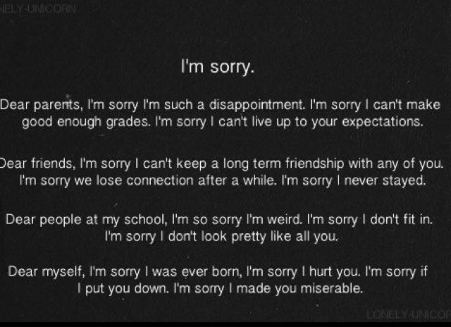 Im trying...But I guess thats never enough anymore.