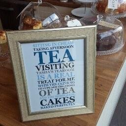 TashasTearoom's profile picture. Family-run tearoom in Cheam Village, Surrey, serving scrumptious homemade treats in a vintage, shabby chic setting