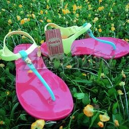 Thailand, Hongkong,Japan, Filipina, and now INDONESIA.. Cute, colorful & comfortable jelly sandals. All items Rp 150.000. Pin : 769E9FB0 SMS/WA :+6282126193719