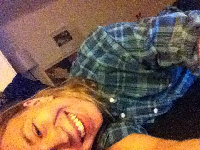 Kock som njuter av livet.