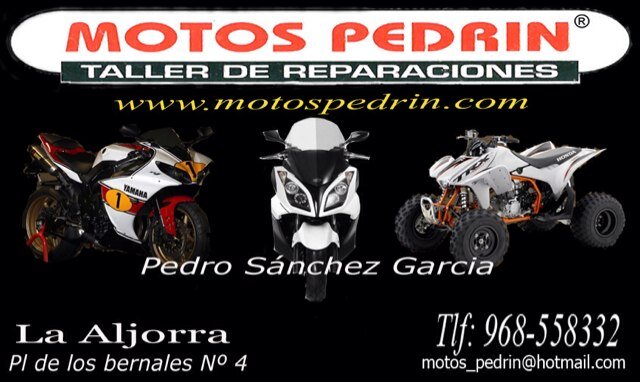 MOTOS PEDRIN Taller de Motocicletas Multimarca (desde 1964) ahora con nueva gerencia TLF:968-558332