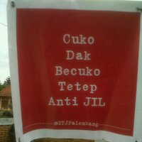 Tanpa JIL Palembang (@itjpalembang) 's Twitter Profile