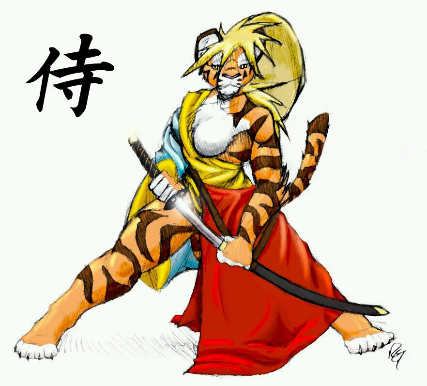 I'm Tigra . a master Martial Artist of The Samurai & Ninja  .  a mother of 4 cubs .