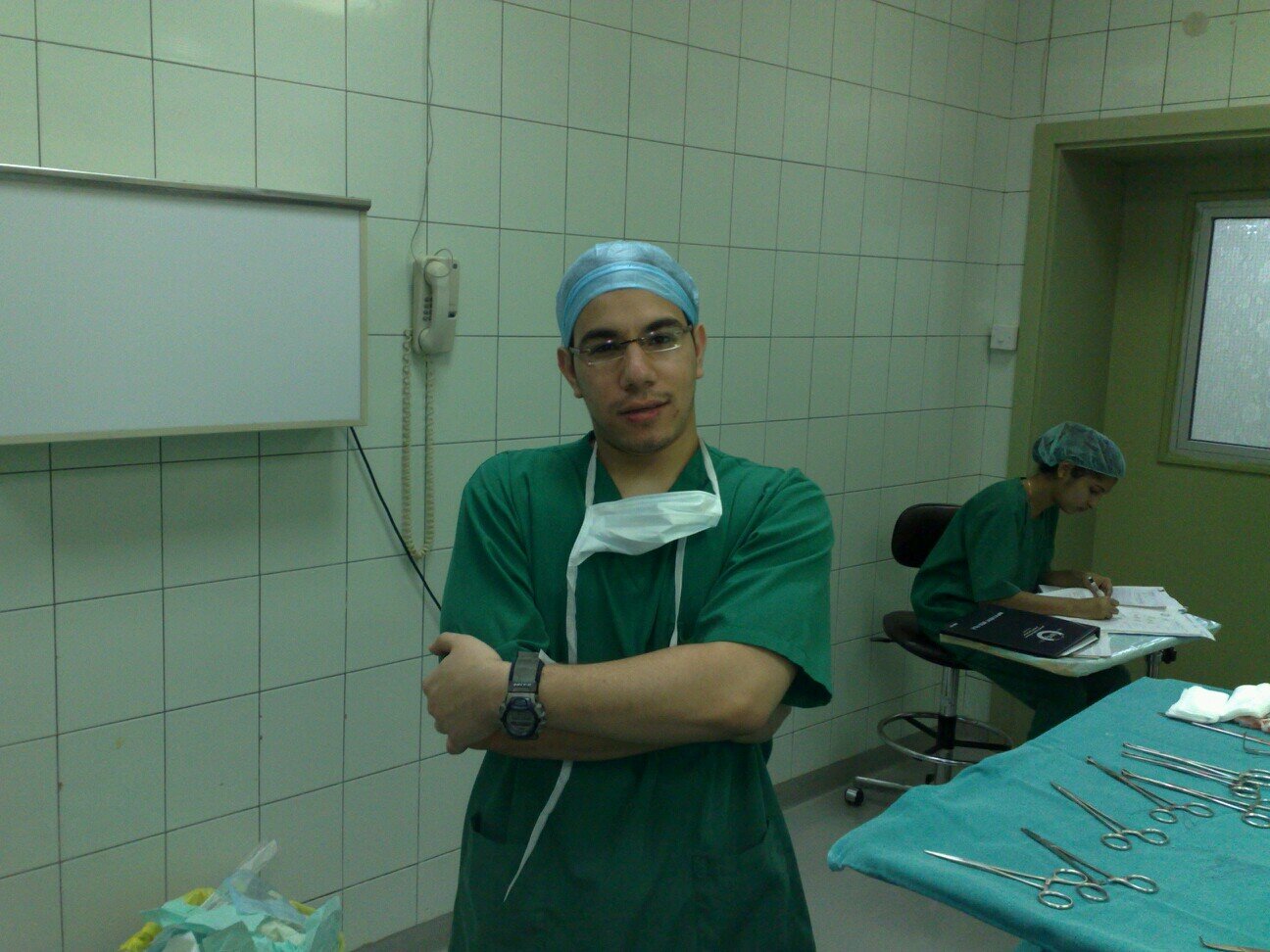Male, 24 years old, Muslim, Cairo University Medical School Graduate