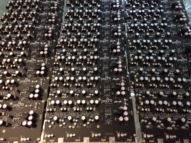 We build the Model 805 microphone preamplifier. 4 channels. Made in Canada. @pauaudio on instagram. PAU Audio Inc.