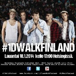 1DFlashMobFIN's profile picture. Official 1D flash mob Finland 19.5.2012 2.2.2013 and the first ever 1Dwalk! @alexxandramcc & @charlottaedfelt (creators)