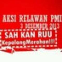 Indonesian Red Cross volunteer corps