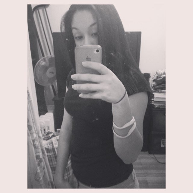 Young lady who has her mind straight.