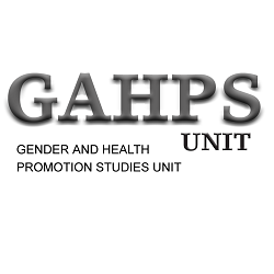 GAHPSunit's profile picture. The Gender and Health Promotion Studies Unit brings together researchers, policy makers, community members, and more interested in gender's influence on health.