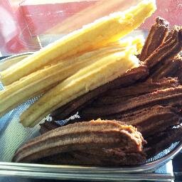 ElChurritoMex's profile picture. Freshly made Churros with a sprinkle of sugar and cinnamon and one delish topping: sweet caramel or chocolate.