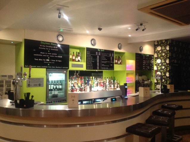 An upmarket Restaurant, Bar, Coffee House and Over 25's Night Club on a Friday and Saturday night.