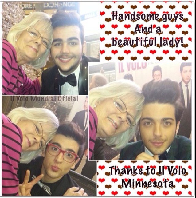 Love the Lord with all my heart, love my family & grandchildren & I love Il Volo!!! Gianluca followed me 7/17/13 & tweeted me 11/29/13!