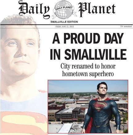 THESmallvilleKS's profile picture. June 21, 2013: Hutchinson becomes first Kansas town to officially proclaim to be Smallville, KS - The Home of Clark Kent #smallvillekansas