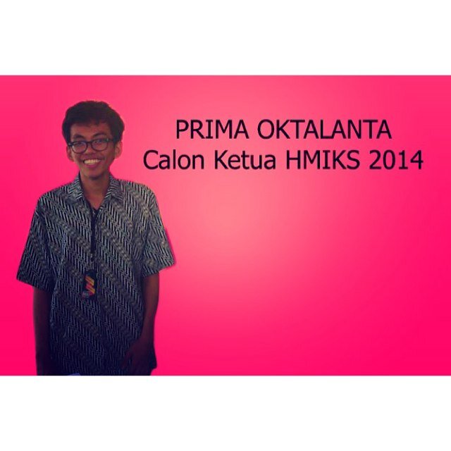 primaforhmiks's profile picture. Calon Ketua HMIKS FISIP UI 2014