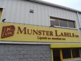 We are Munster Labels ltd. We specialize in the design, manufacture, converting and printing of self-adhesive paper to labels.