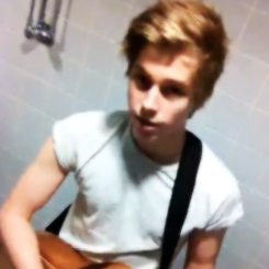 [michael's voice] The colors in my hair doesn't seem to fade but soon he will fall