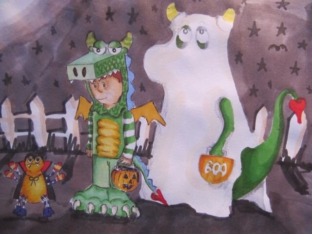 AlexDragonSpide's profile picture. Alex, Dragon & Spider, best friends & fictional characters from the children's rhyming picture book series