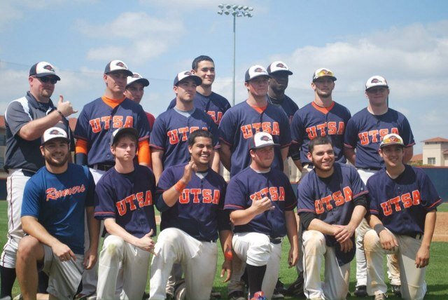 UTSA Club Baseball 
President: Ryan Henry @itweetbaseball
Vice President: James Ferris