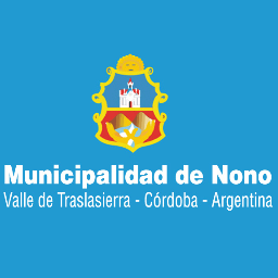 Twitter oficial de la Municipalidad de Nono. Intendente Matías Ramírez