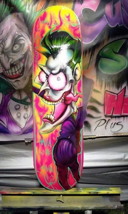 airbrush artist, illustrator, graphic designer, custom painter