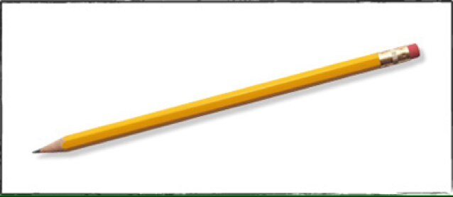 I am a pencil....