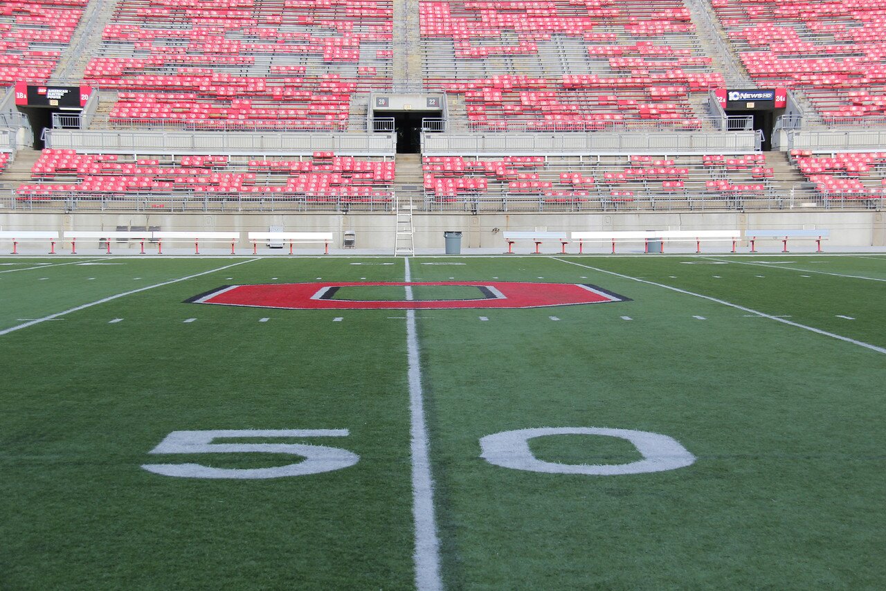 Ohio State's Student Life Big Ten Championship buses will leave at 1:45 p.m. on Saturday, Dec 7 from the Ohio Union. #gobucks #StudentLifeBus