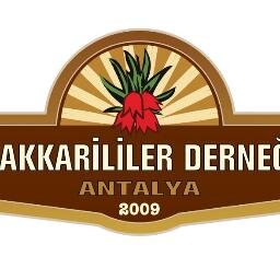 ANTALYA HAKKARİLİLER DERNEĞİ resmi Twitter hesabıdır.