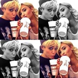 Miley and Demi's biggest support ever.