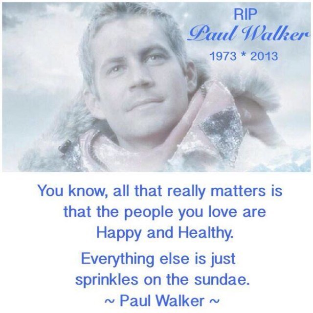 #RipPaulWalker @RealPaulWalker we all miss you heaven has gained a new angel september 12th 1973 - november 30th 2013