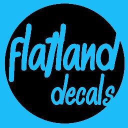 We create high quality die cut stickers! Email us for a price quote! FlatLandDecals@Gmail.com