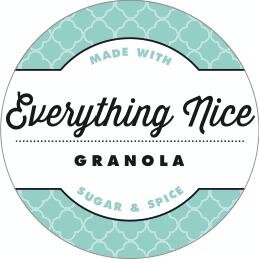 Granola made with sugar, spice, and everything nice. #nicegranola