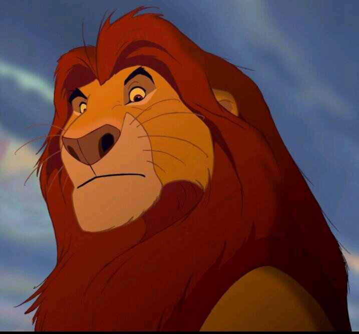 I was once the great Mufasa.