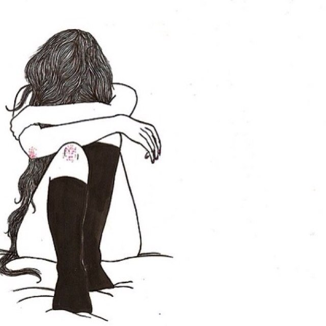 just a lonely teenager passing through the day faking smiles