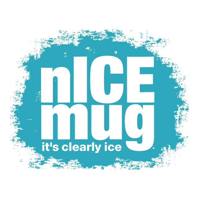 Authentic drinking glass made out of ice. nICE cold drinks for all!