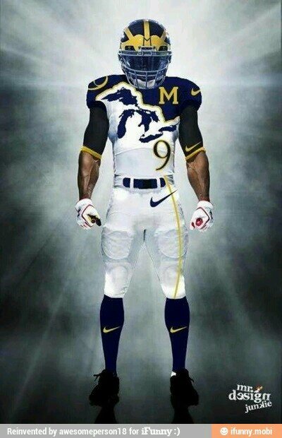 GO BLUE!!! And check out my picture. MICHIGAN FANS ARE BEAST!!