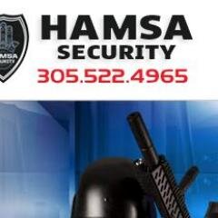 Hamsa Security and Protection Services provide a dedicated force of security guards, many with law enforcement or military experience.
