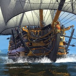 Beautiful age of sail game