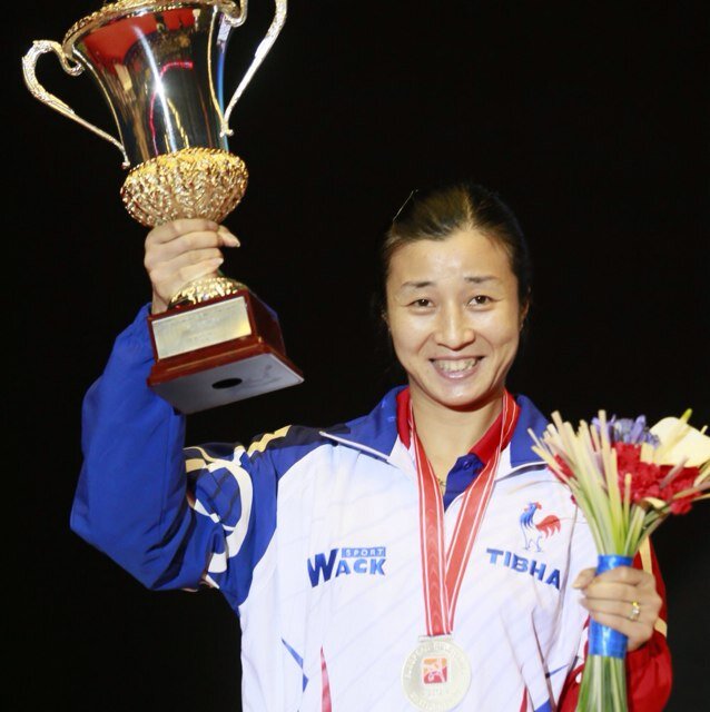 Membre de l'équipe de France Tennis de Table àl'INSEP . Vice-Championne d'Europe 2012 en simple ( medaille historique),Jeux Olympique Pekin 2008 et Londres 2012